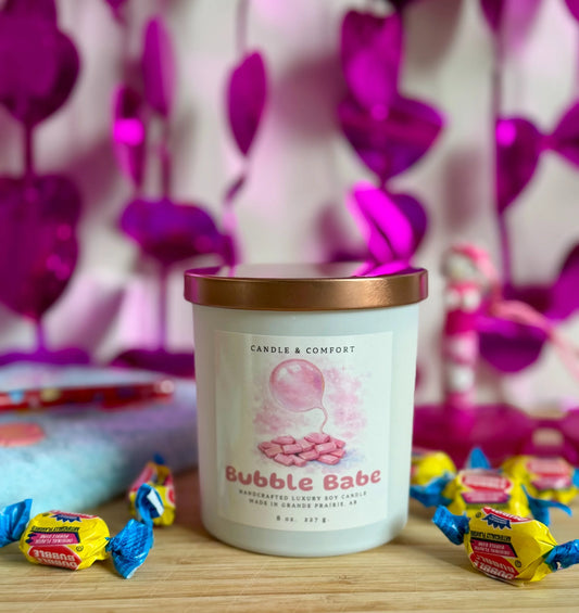 Candle and Comfort Bubble Babe