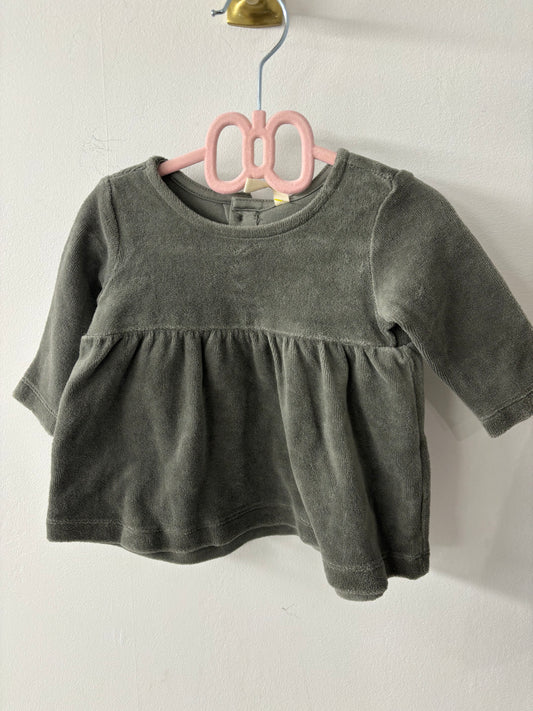 Quincy Mae Peplum Top 0-3M