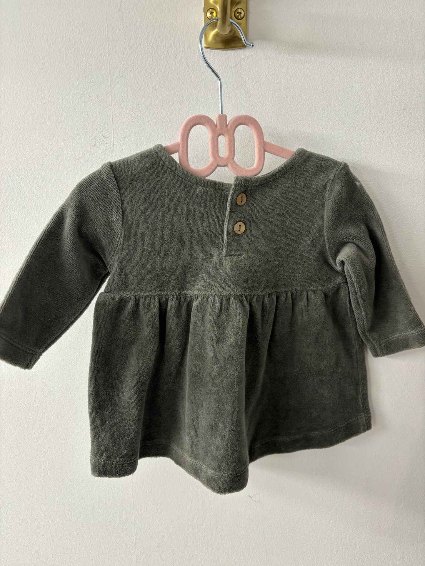 Quincy Mae Peplum Top 0-3M