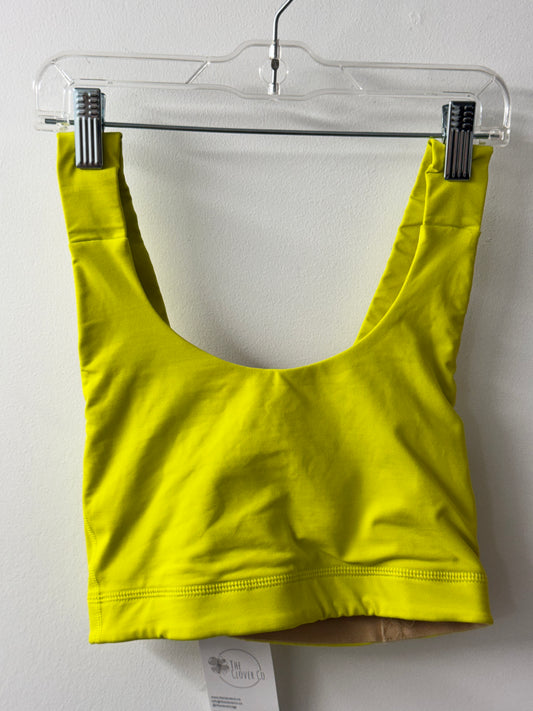 Yellow Lululemon Bra - Size 10