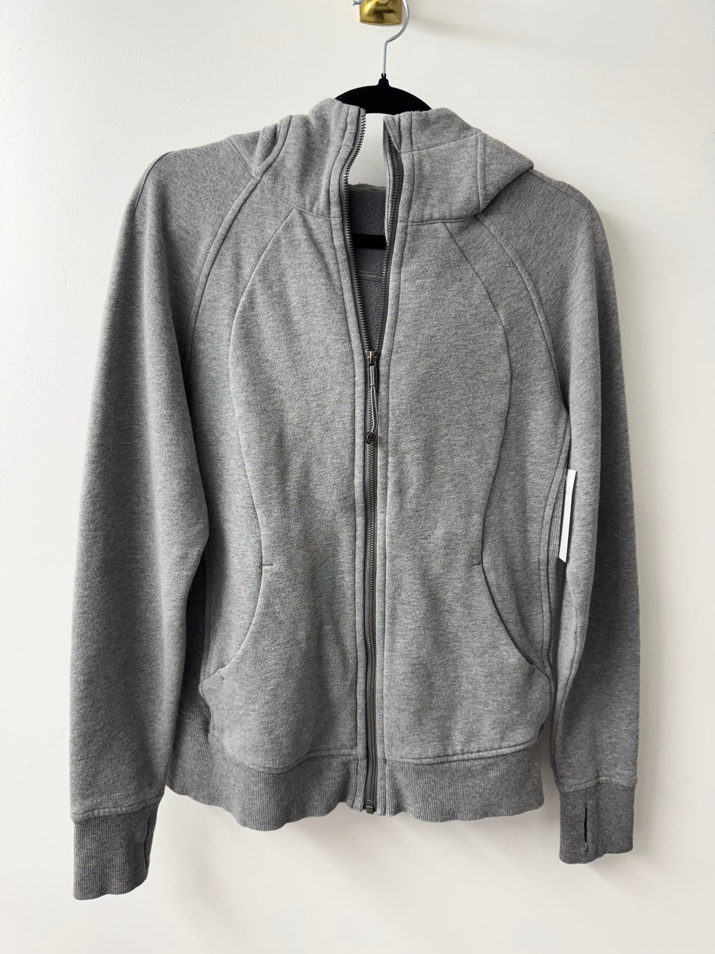 Grey lululemon scuba - Size 8