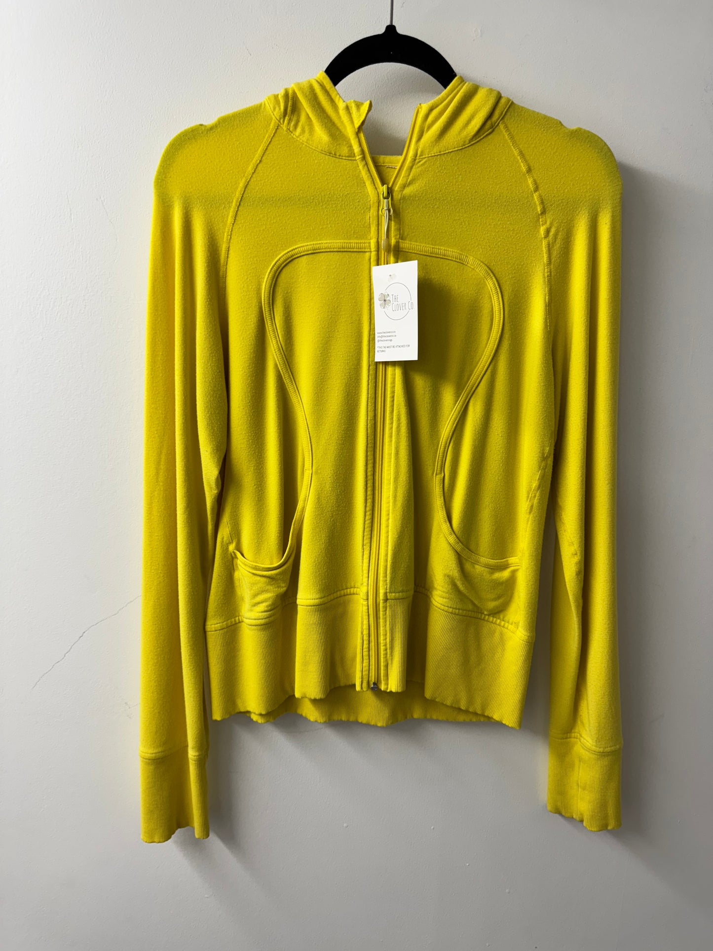 Yellow lululemon sweater - size 10