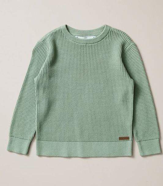 H&M Waffle Knit Crewneck 2T