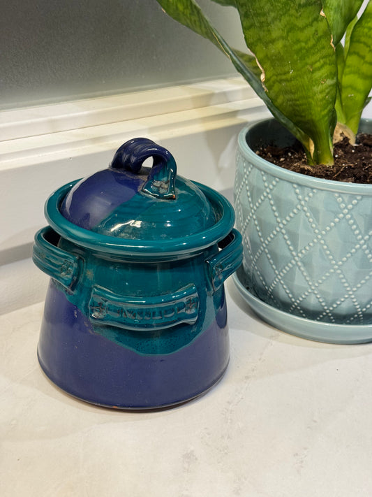 Large Pottery Canister