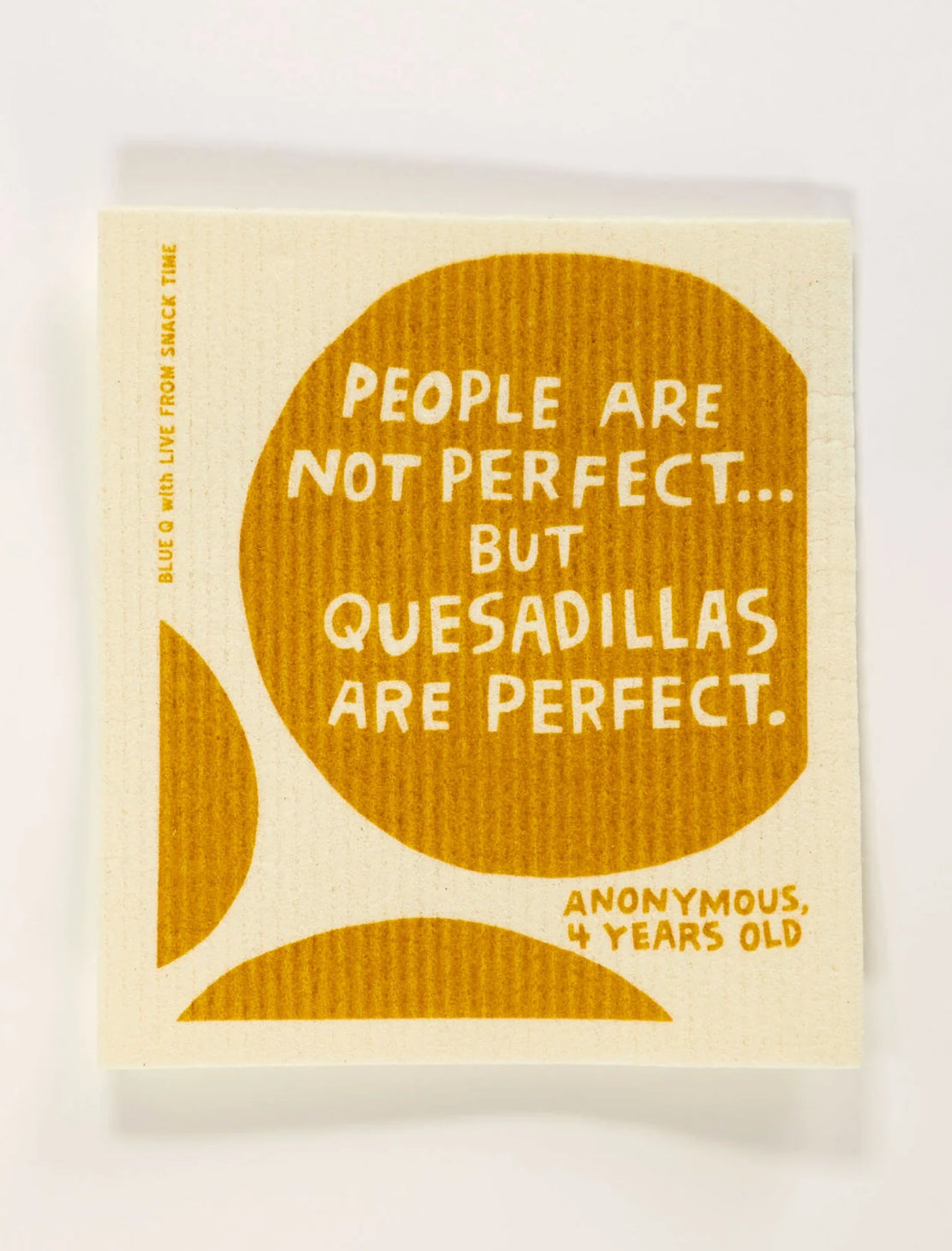 Quesadilla Are Perfect Swedish Dishcloth