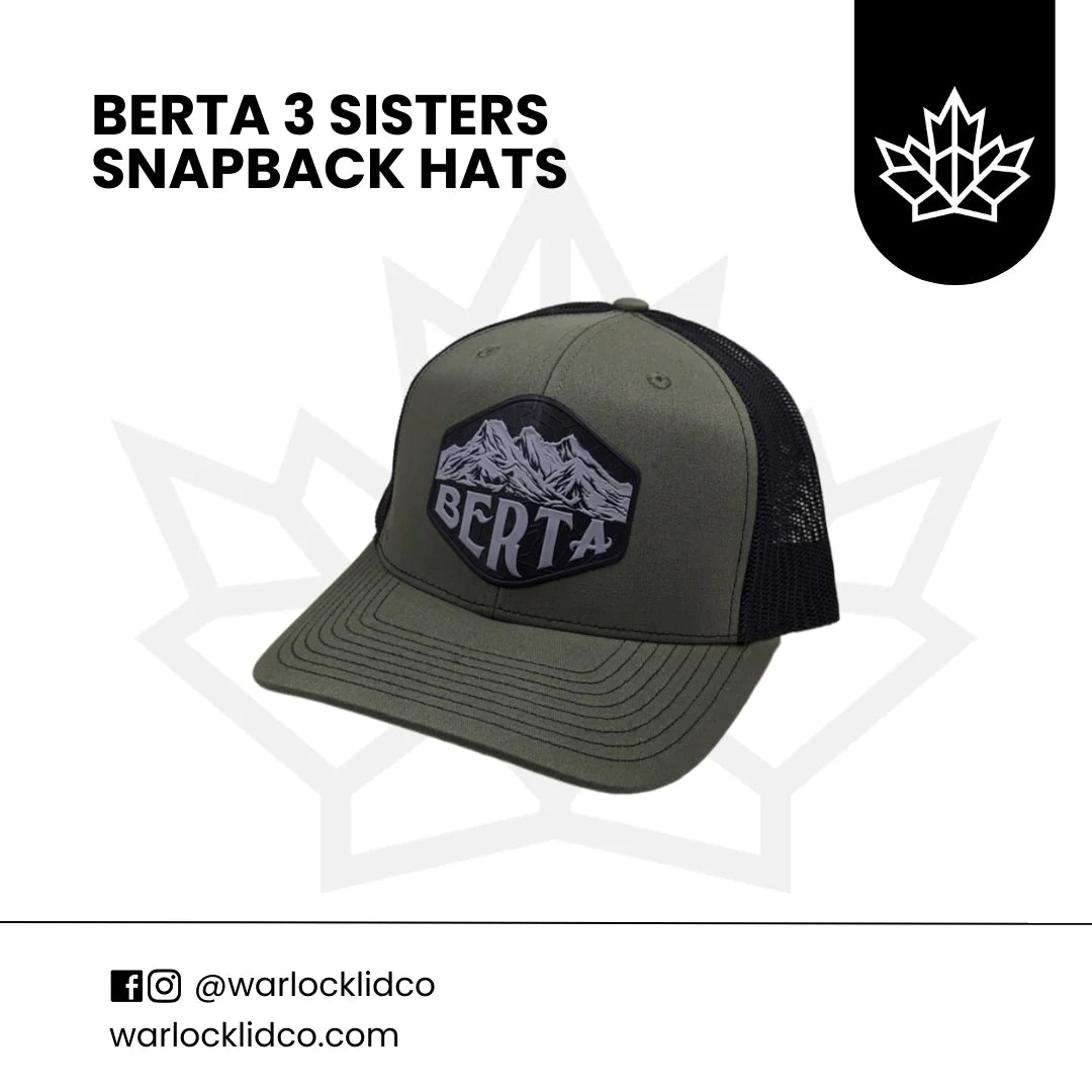 Berta Mountain Snapback - Green