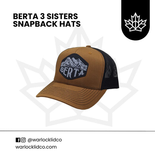 Berta Mountain Snapback - Caramel