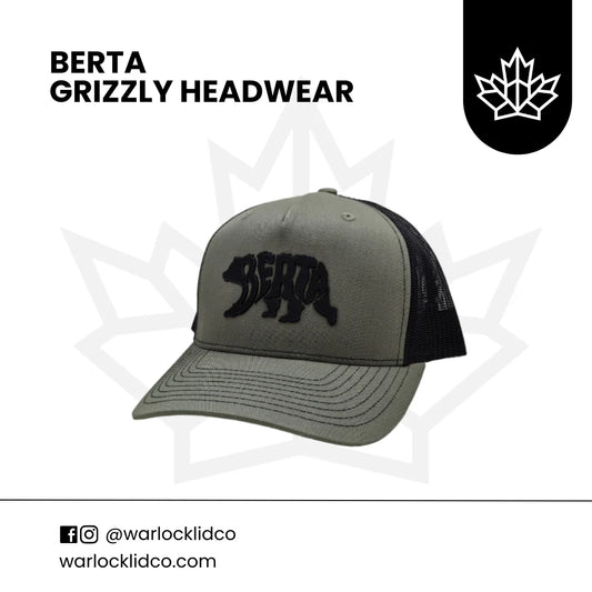 Berta Grizzly Snapback - Green