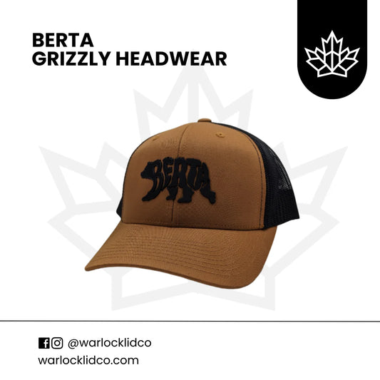 Berta grizzly Snapback - Camel