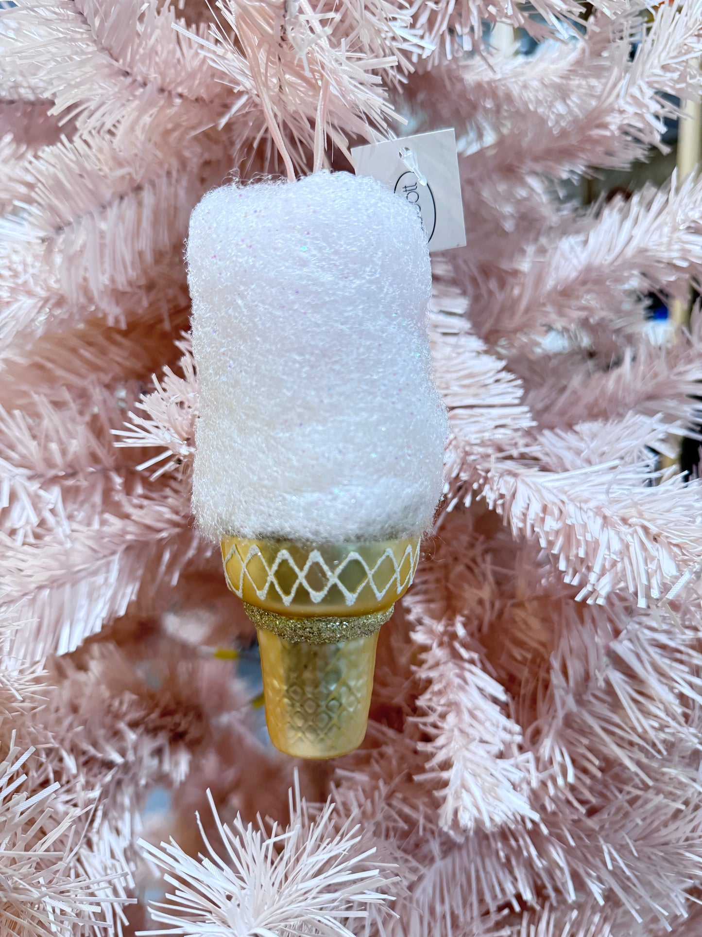 Ice Cream Cone Ornament