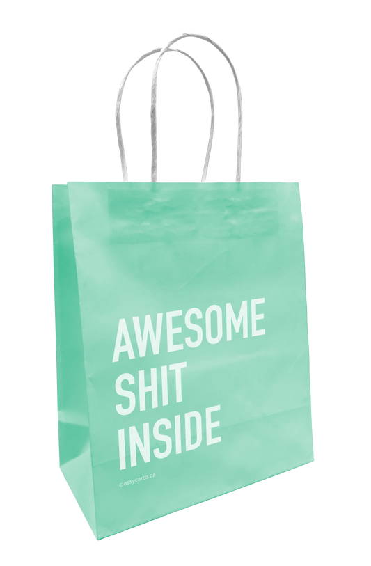 Awesome Sh*t Inside | Paper Bag