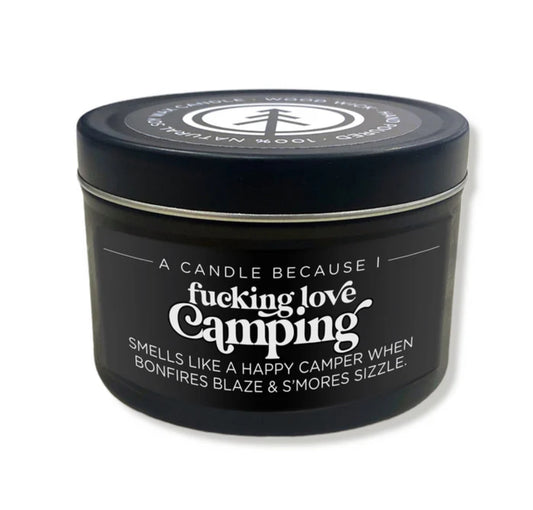 I F*cking Love Camping 8oz