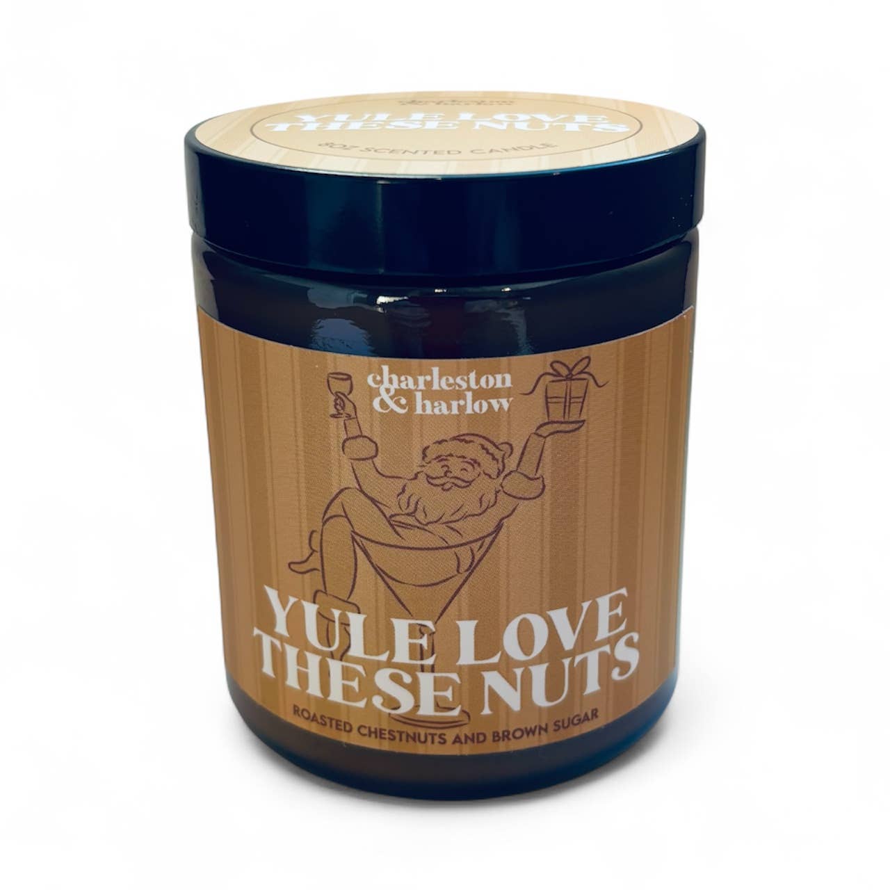 Charleston & Harlow Candle Co. - *HOLIDAY* Yule Love These Nuts Soy Wax Boxed Candle