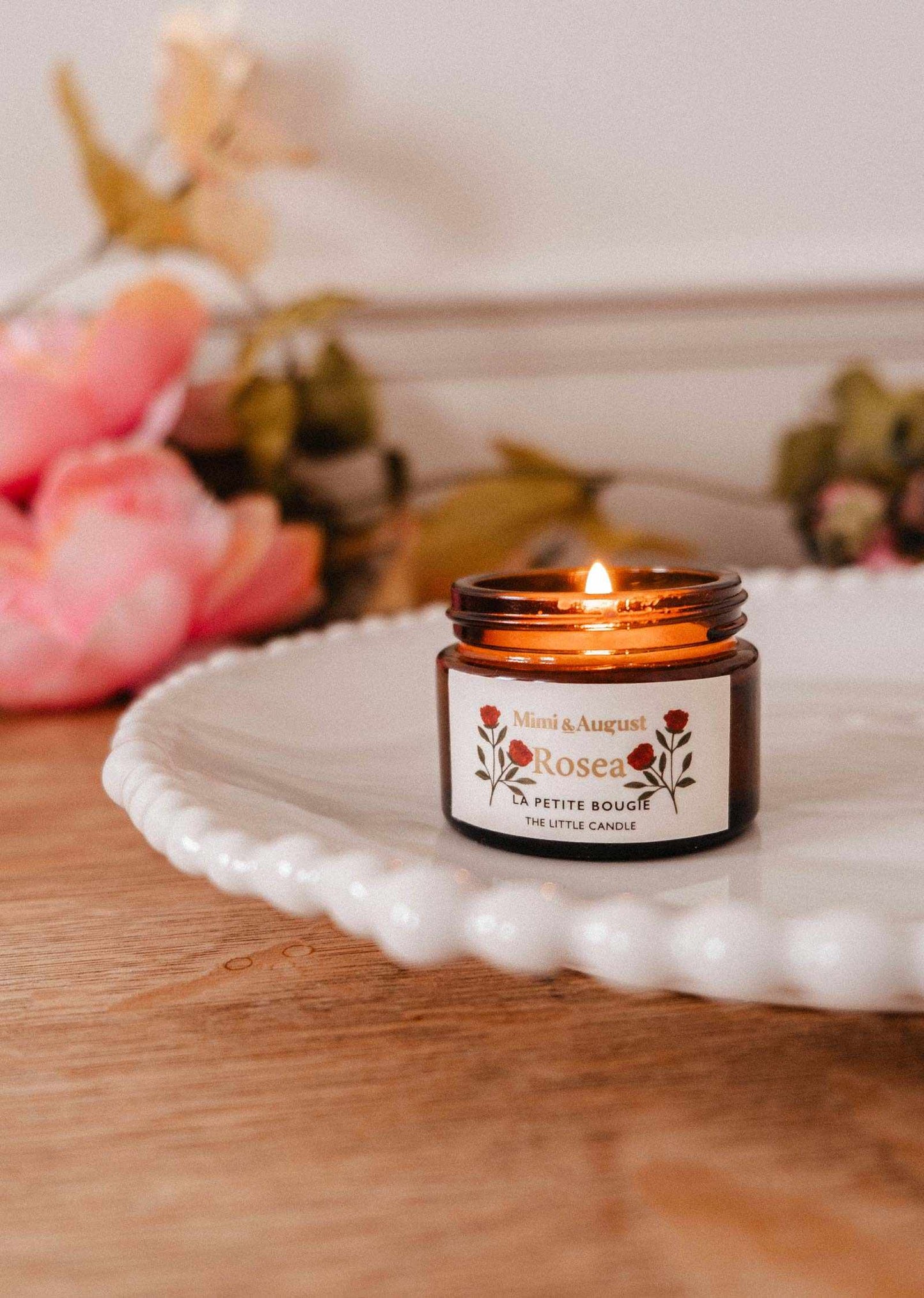 Mimi & August - Rosea – 2 oz Soy Candle: 2 oz