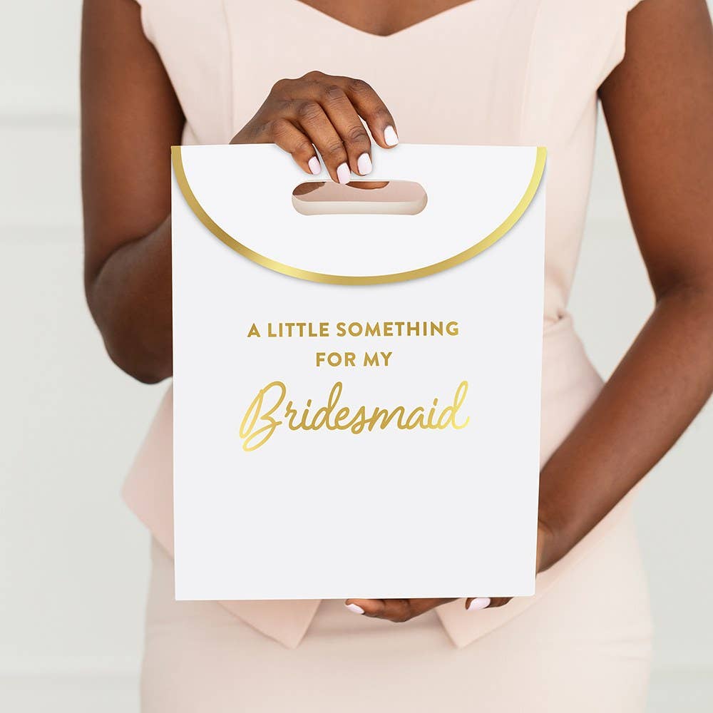 Weddingstar Inc. - Paper Gift Bag W/ Handles - For My Bridesmaid: Small
