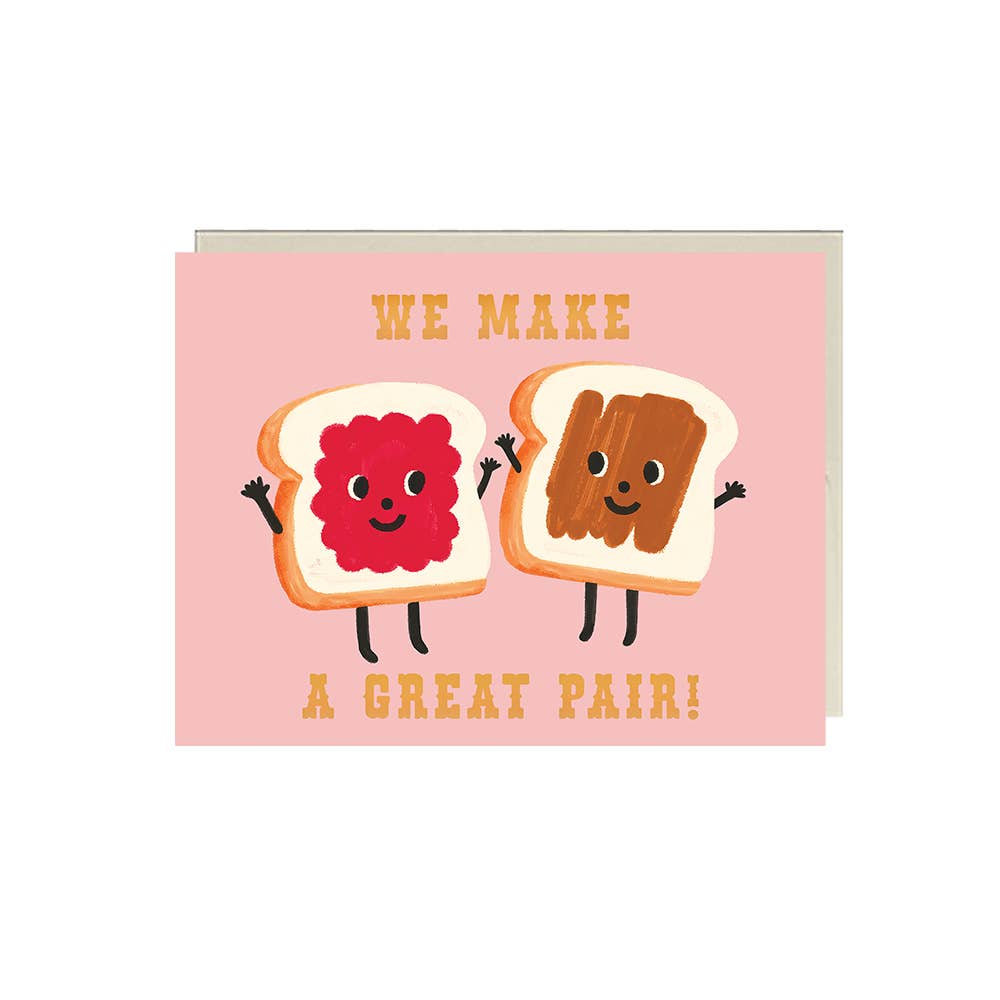 Lucky Goods Paper - We Make a Great Pair - Foil Valentine's Day ✿ Love