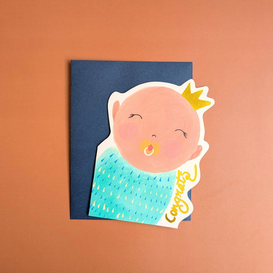 Nabeela Rumi - New baby card