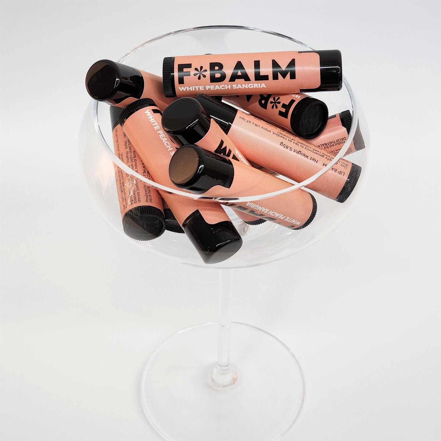 Charleston & Harlow Candle Co. - COCKTAIL White Peach Sangria Lip Balm