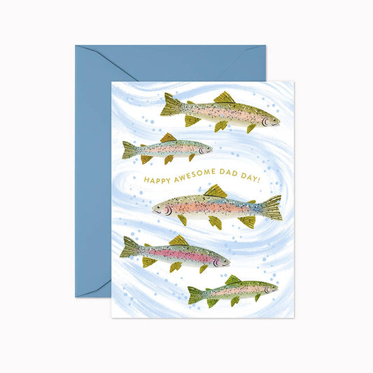 Linden Paper Co. - Happy Awesome Dad Day | Greeting Card
