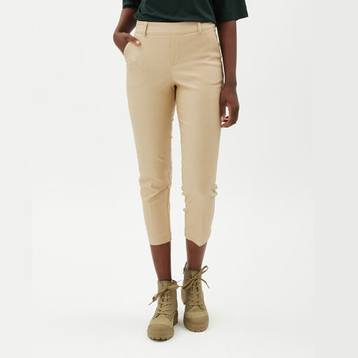 ILTM Lola Waxed Gaucho Pant Stone - Victoria's Attic