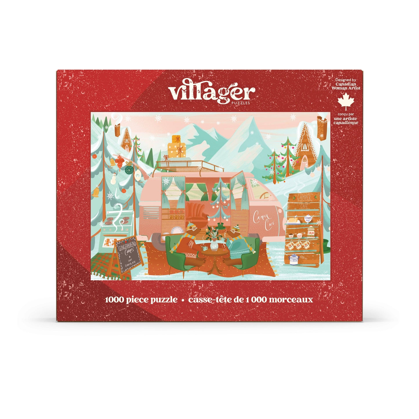 Villager Puzzles - Camper Cafe | 1000-Piece Puzzle | Designed in Canada