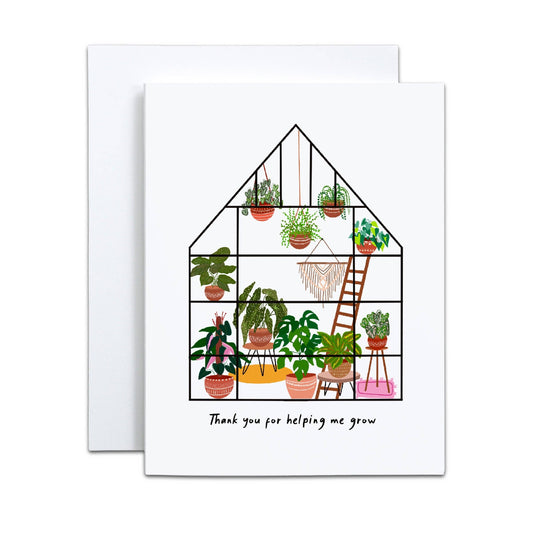 Nabeela Rumi - Thank you plant card