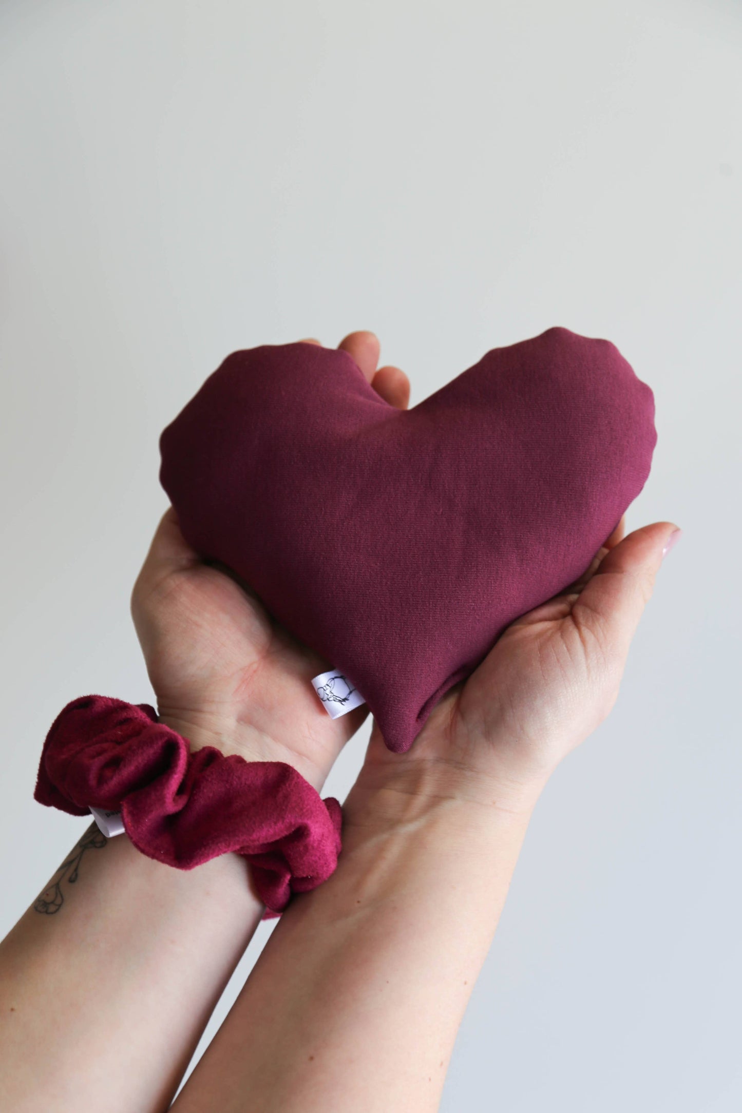 Created Mother - Heart shaped Hot/Cold Therapy Pack: Wheat