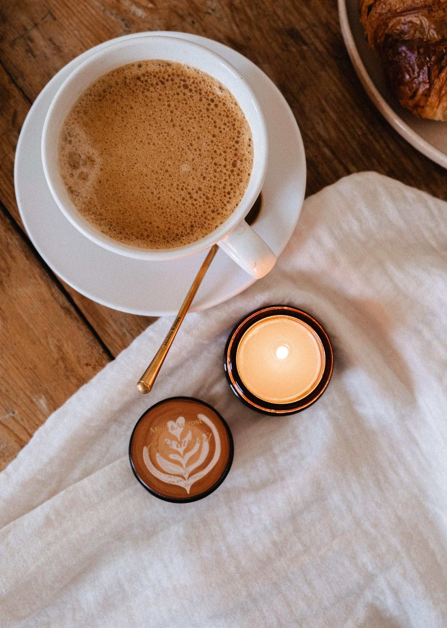 Mimi & August - Café au lait – 2 oz Soy Candle: 2 oz