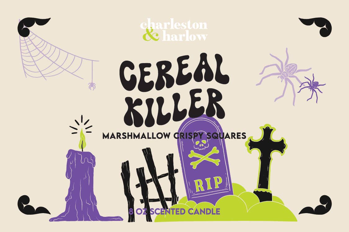 Charleston & Harlow Candle Co. Cereal Killer