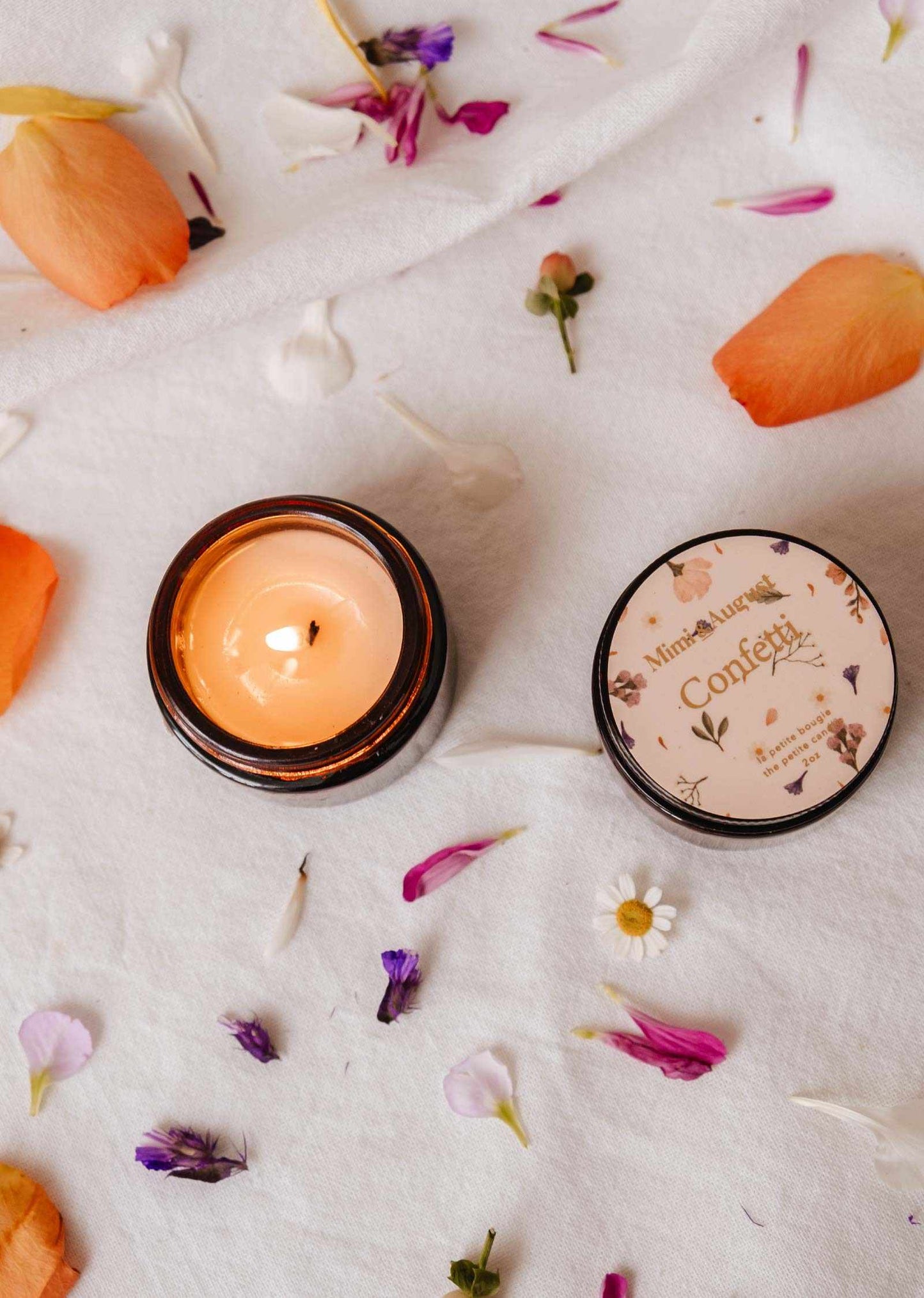 Mimi & August - Confetti – 2 oz Soy Candle: 2 oz