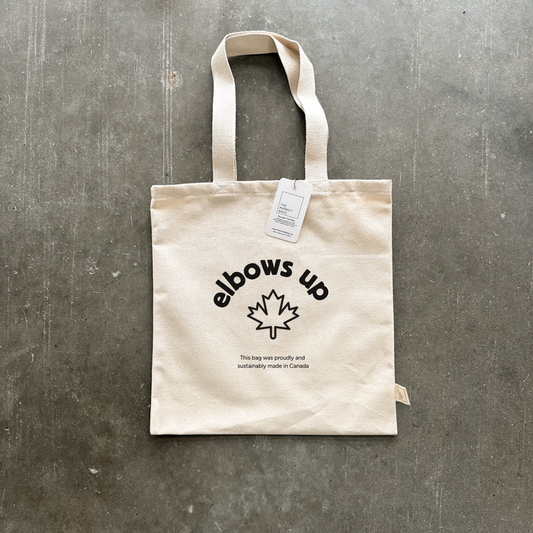 The Market Bags - Elbows Up Tote : Small Flat Tote