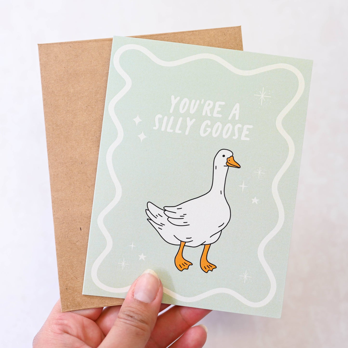 Simple Whimsy - You're A Silly Goose - Birthday Card