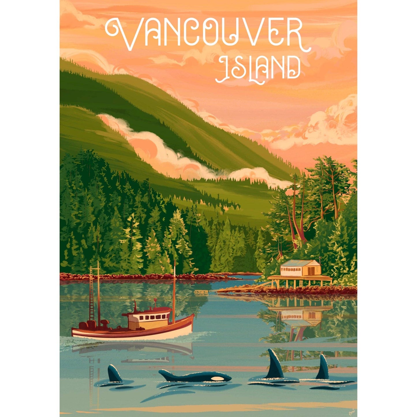Villager Puzzles - Vancouver Island | 1000-Piece Puzzle | Designed in Canada