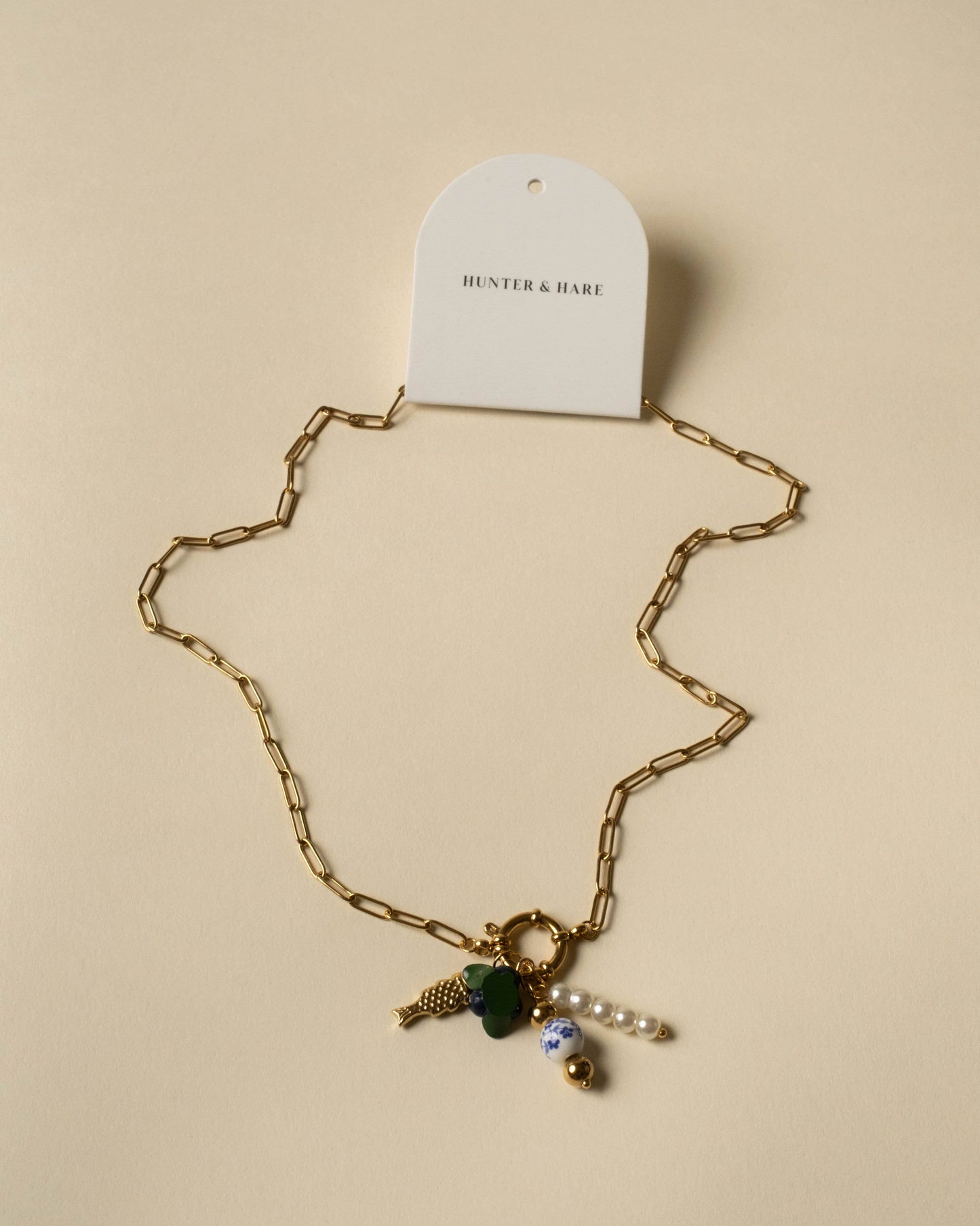 Hunter & Hare - Milla Fish and Friends Charm Necklace
