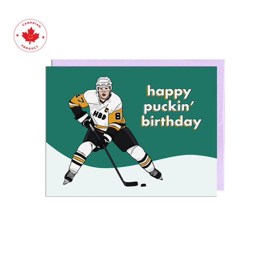 Party Mountain Paper co. - Crosby Puckin Birthday | Birthday Card
