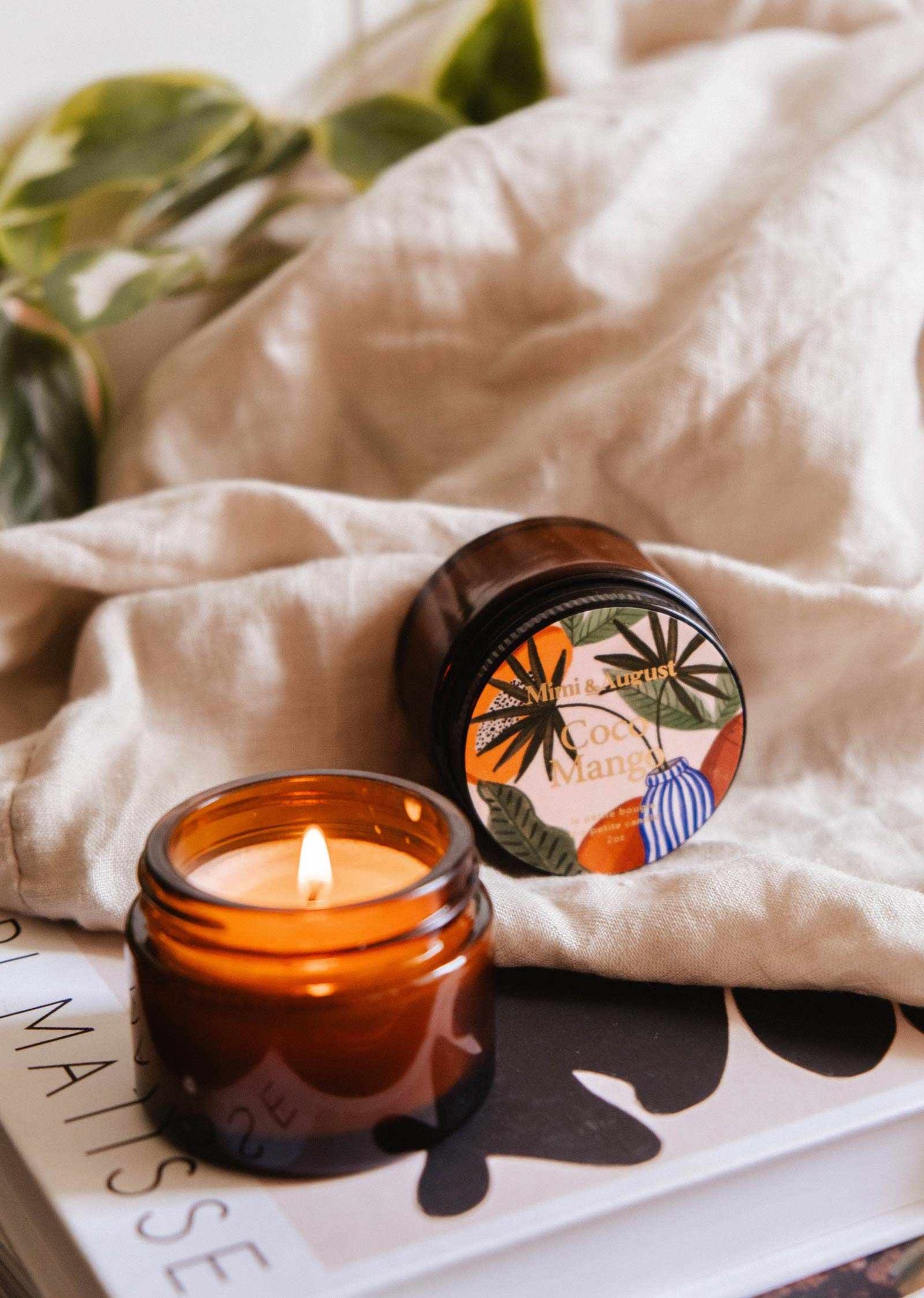 Mimi & August - Coco Mango - 2 oz Soy Candle: 2 oz