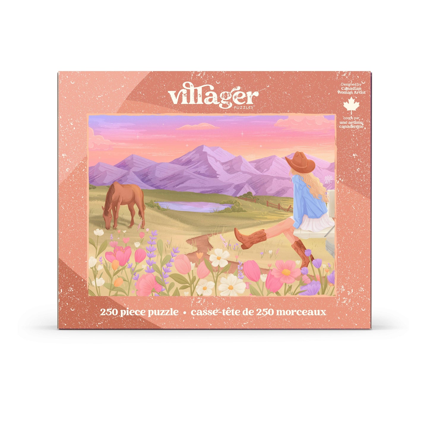 Villager Puzzles - Rockies Meadow | 250 Piece Puzzle | Designed in Canada