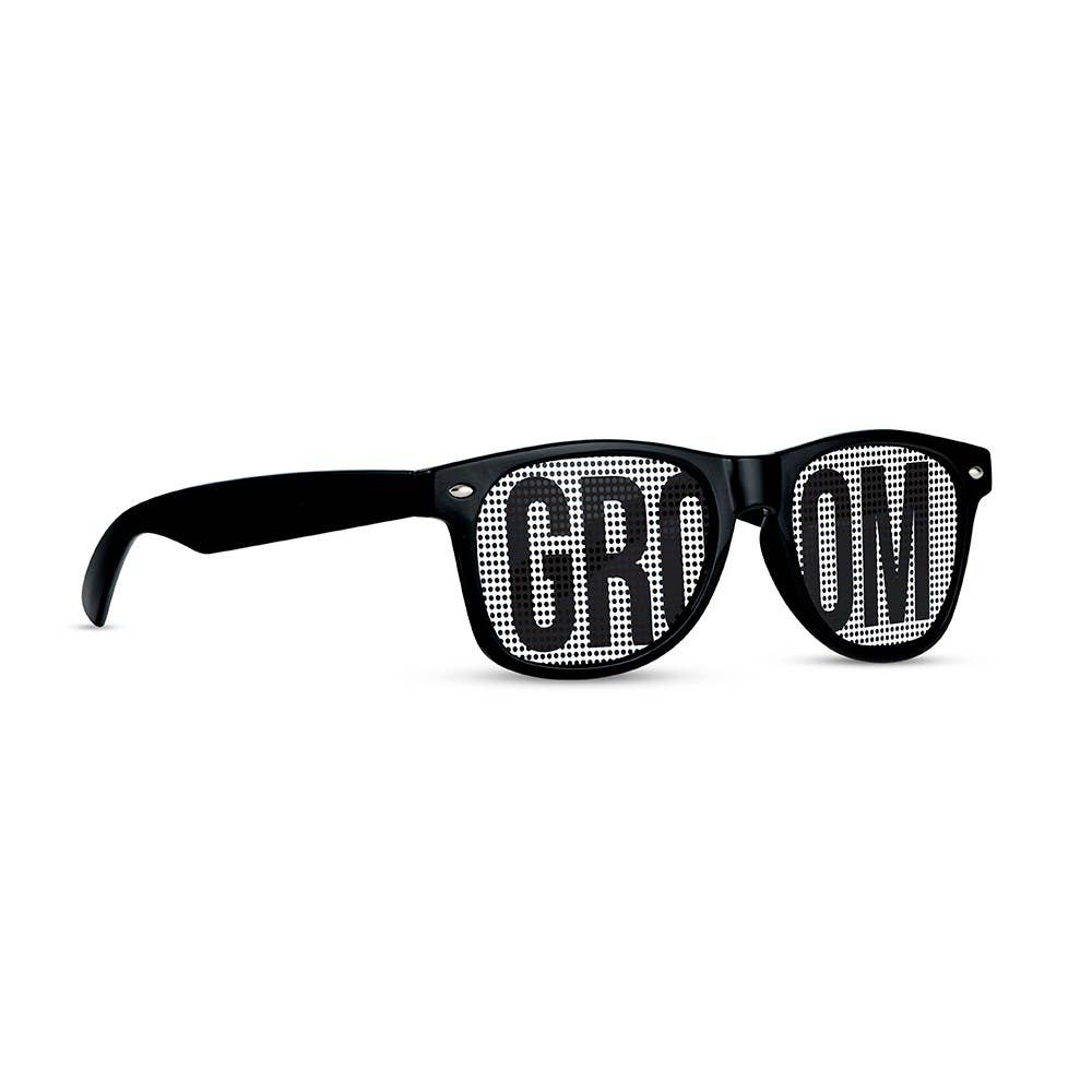 Weddingstar Inc. - Wedding Party Pinhole Sunglasses - Groom