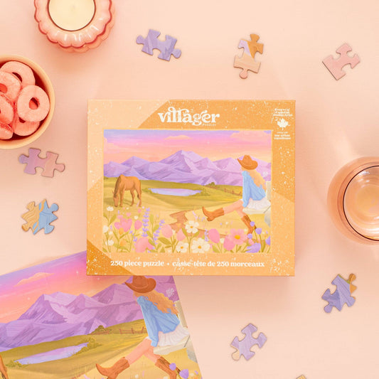 Villager Puzzles - Rockies Meadow | 250 Piece Puzzle | Designed in Canada