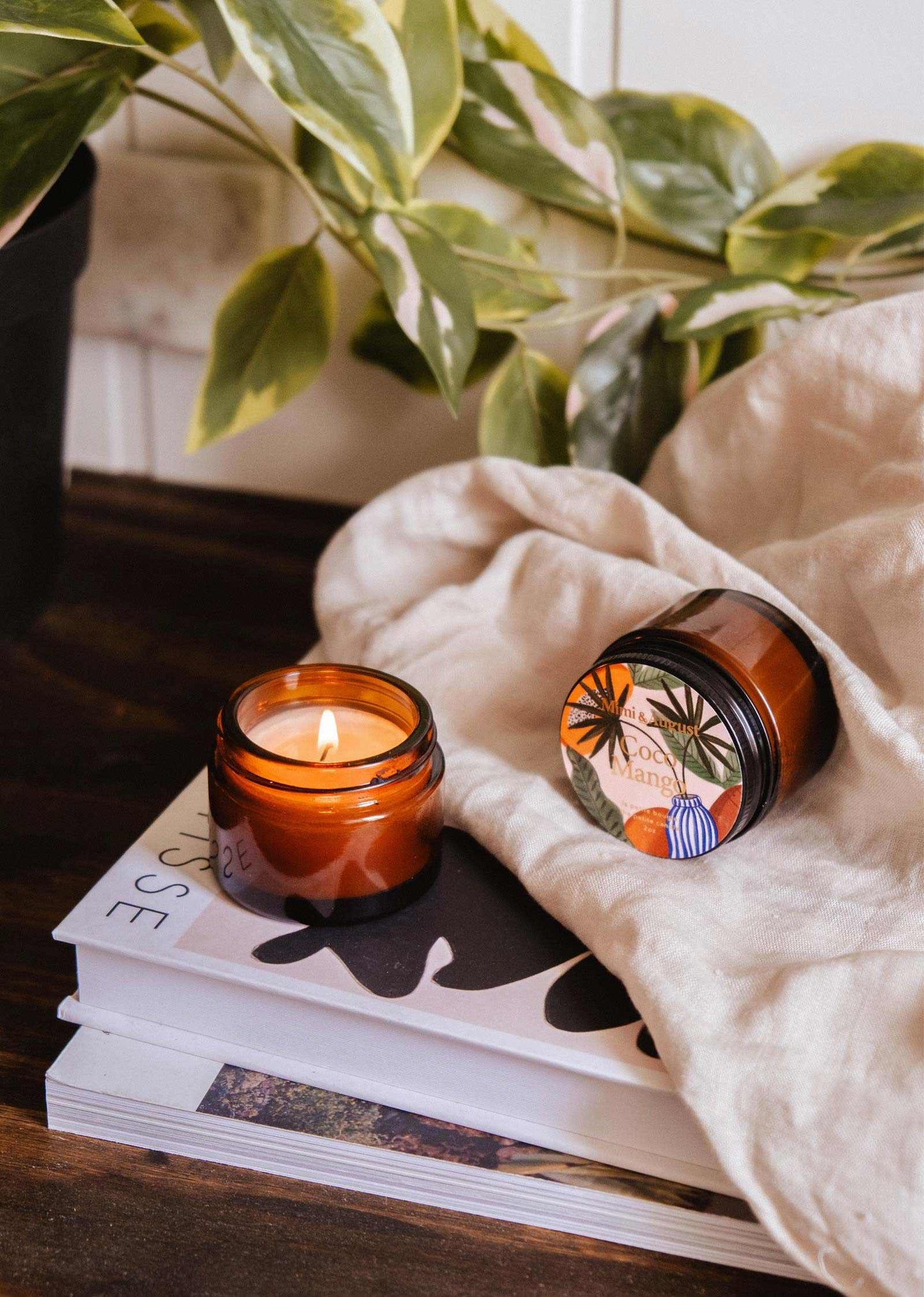 Mimi & August - Coco Mango - 2 oz Soy Candle: 2 oz