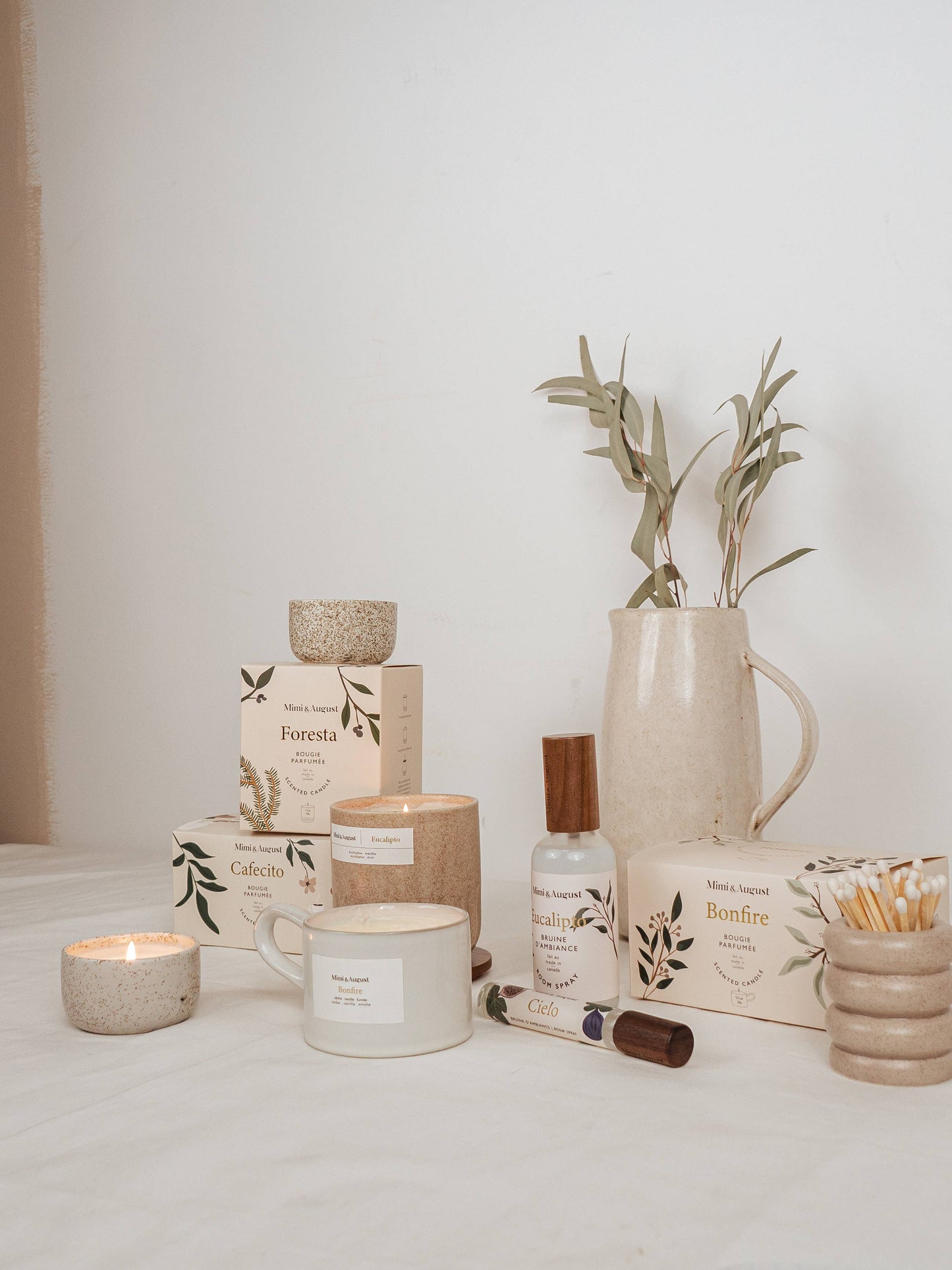 Mimi & August - Cafecito reusable candle- 3 oz