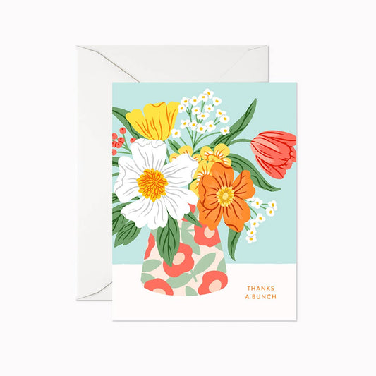 Linden Paper Co. - Thanks a Bunch | Greeting Card