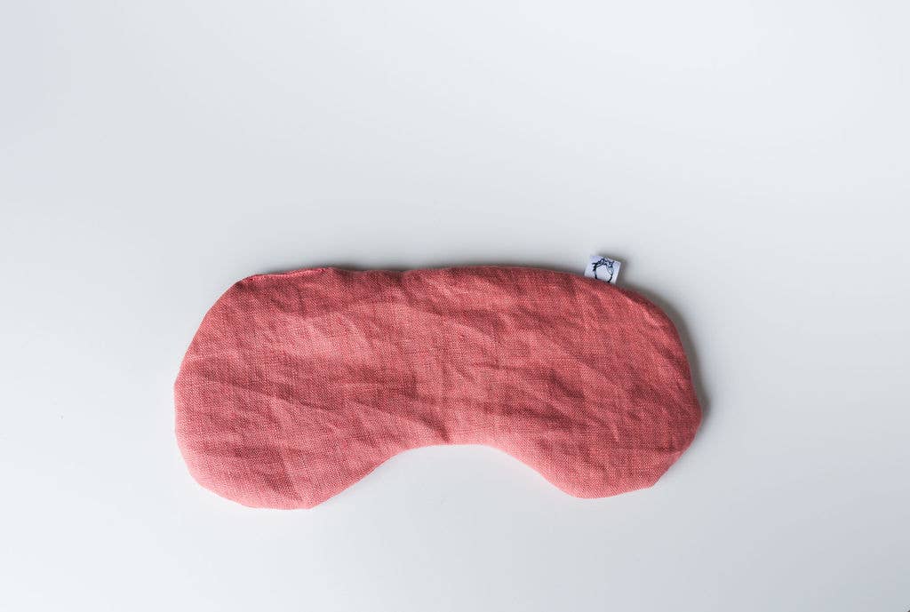 Created Mother - Hot/Cold Therapy Eye Masks: Dark Green / Wheat