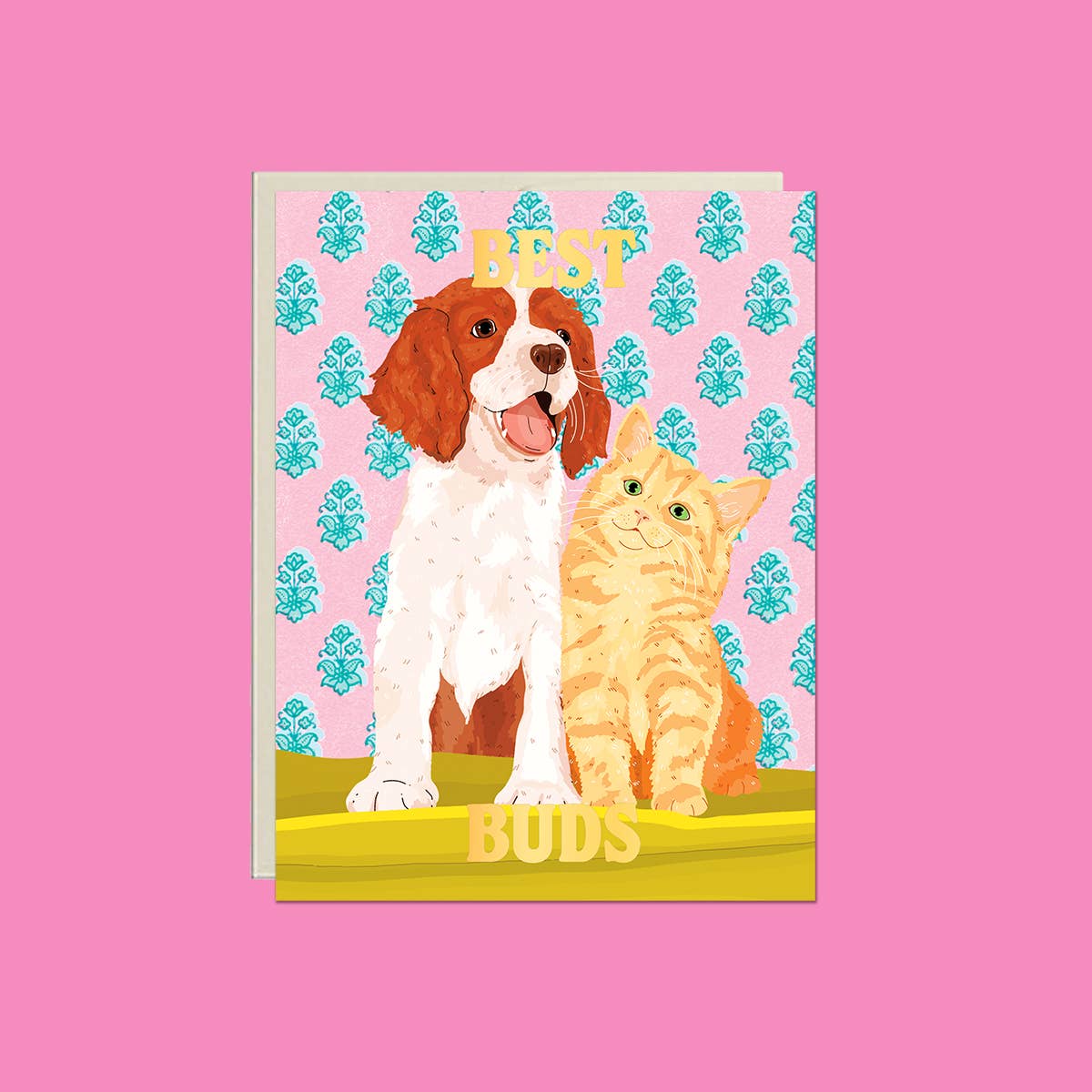 Lucky Goods Paper - Best Buds Card – Foil Friendship ✿ Funny Card