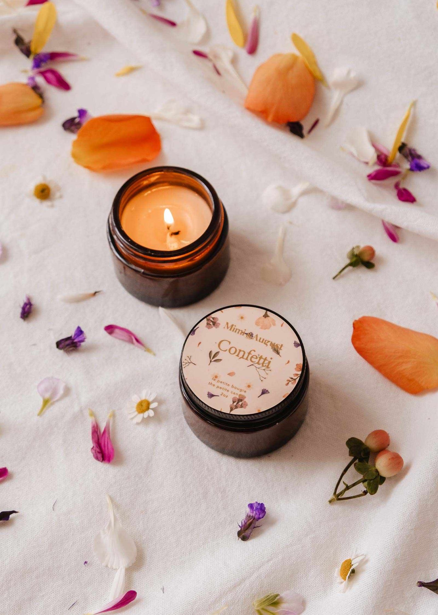 Mimi & August - Confetti – 2 oz Soy Candle: 2 oz