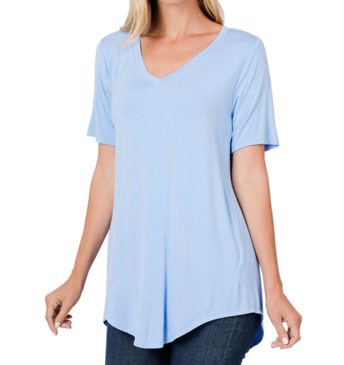 Short Sleeve Shirt - Spring Blue