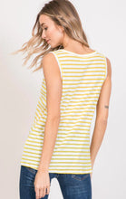 Load image into Gallery viewer, Yellow Striped Tank
