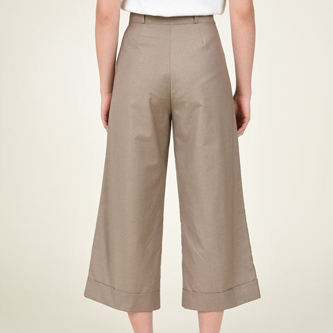 Molly B Cropped Wide Legs Pants - Victoria's Attic