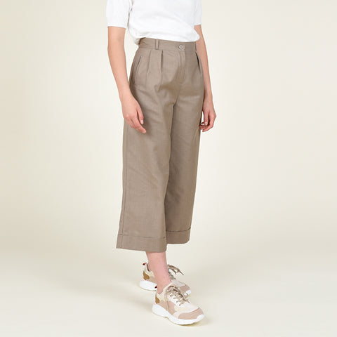 Molly B Cropped Wide Legs Pants - Victoria's Attic