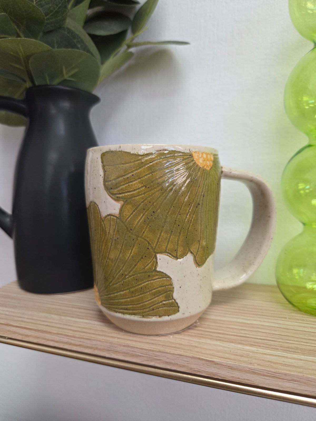 Merc Pottery Mug 10z